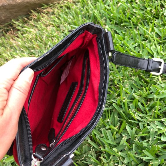 Red Coldwater Creek Crossbody - Picture 4 of 16